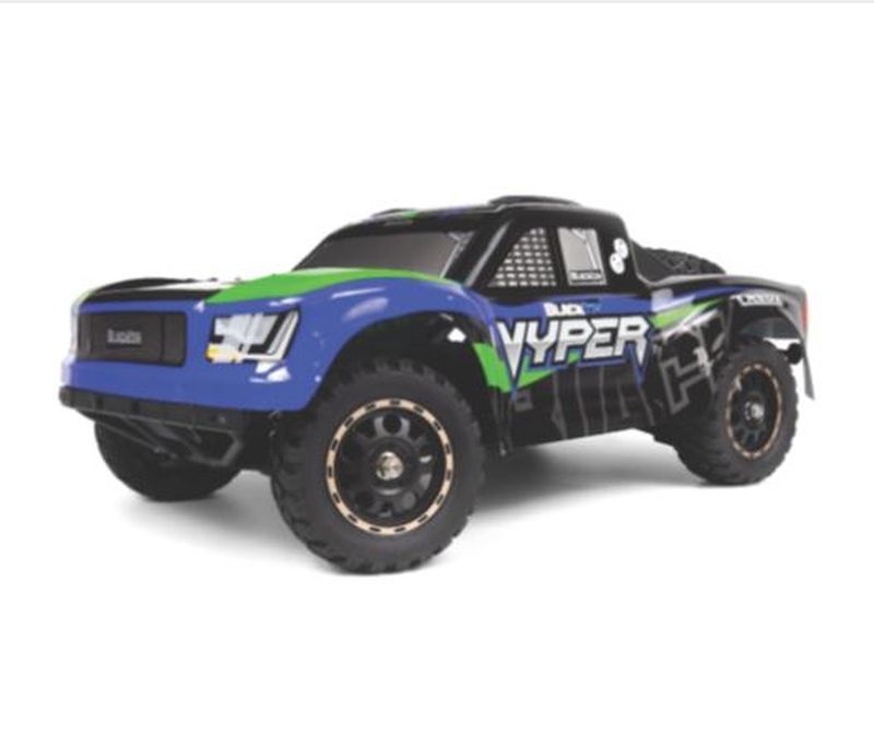 BlackZon Vyper SC 1/16 4WD Electric - Blue/Green