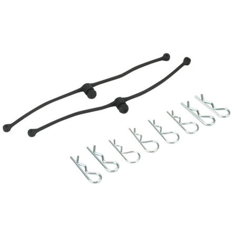 2245 Body Klip Retainer, Black (2)