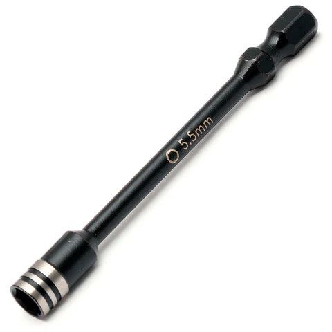 Powerhobby Nut Driver Bit 5.5mm 1/4" Steel Drive Tip