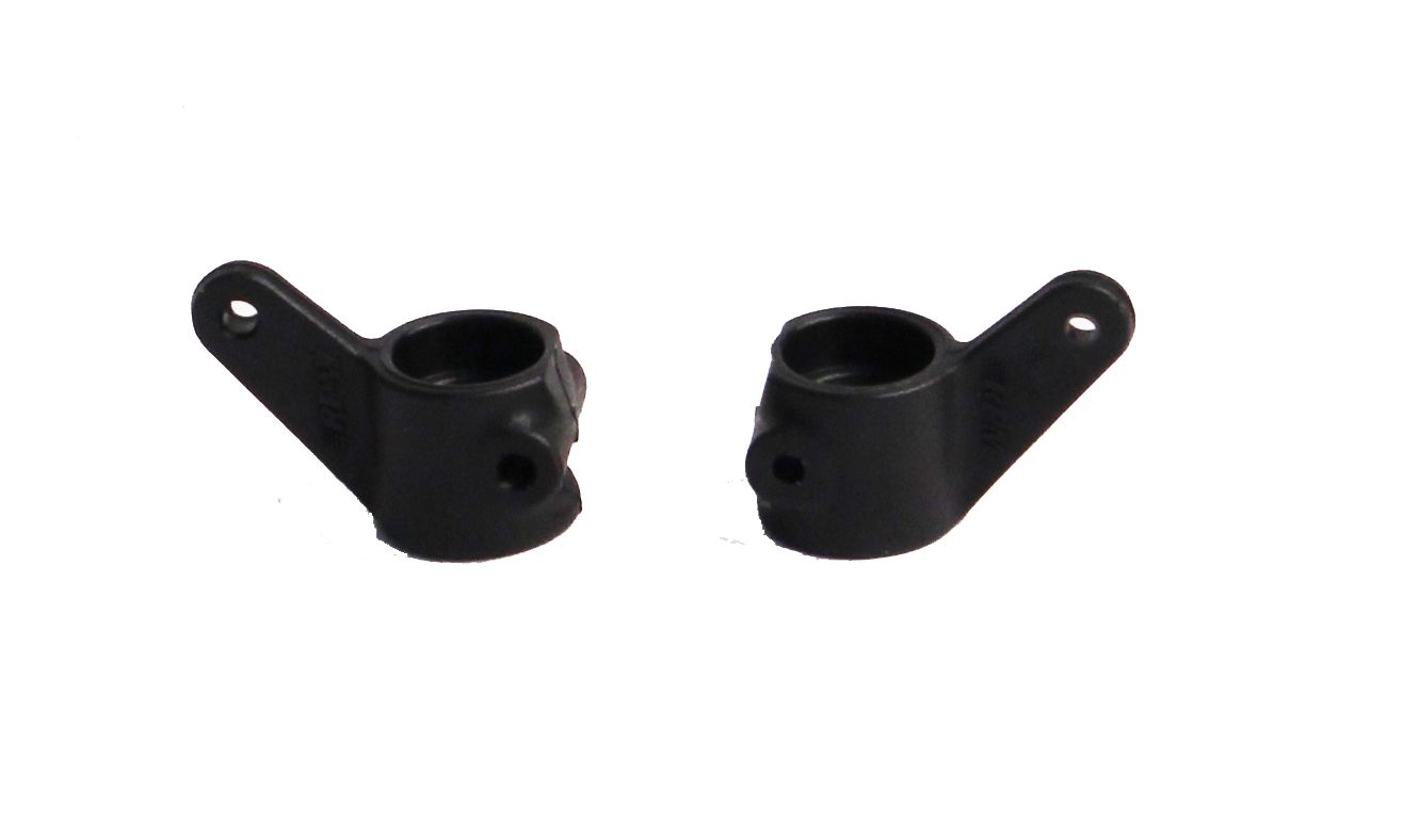 80372 Front Bearing Carriers, for Slash 2wd, Nitro Slash, e-Rustler &amp; e-Stampede 2wd, Black