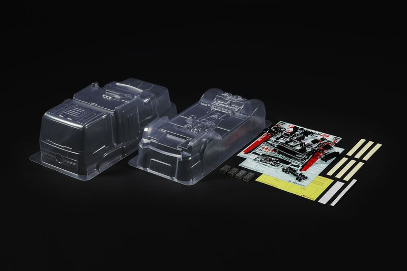 51650 Tamiya RC Body Set, Race Truck Actros Mercedes-Benz, MP4 Motorsport