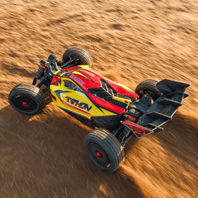 1/8 TYPHON 4X4 RTR Brushed Buggy, Yellow