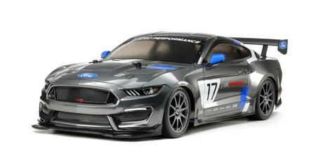 Tamiya 1/10 RC Ford Mustang GT4 Race Car Kit, TT-02 Chassis