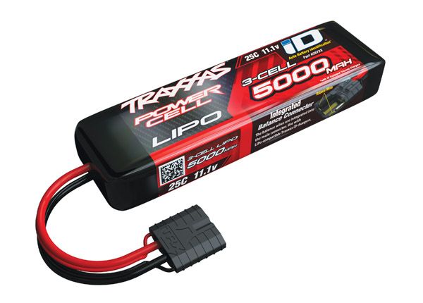 2872X 5000 mAh 11.1 Volt 3-Cell LiPo Battery