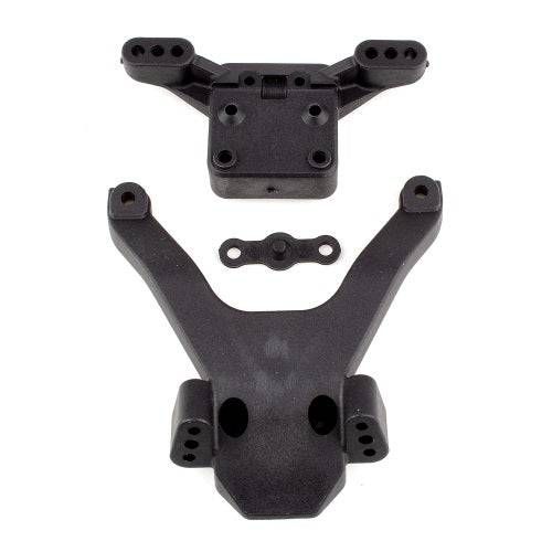 91884 Team Associated RC10B6.3 Front Top Plate &amp; Ballstud Mount