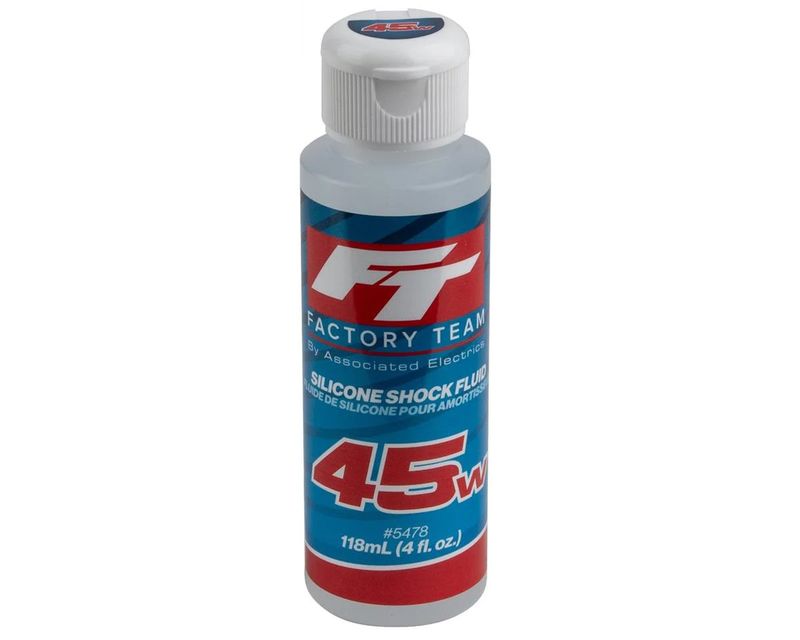 Team Associated Factory Team Silicone Shock Oil (4oz) (45wt)