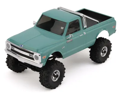 1/30 SCX30 Chevrolet K10 4X4 RTR Brushed Rock Crawler (Battery &amp; Charger Included), Green
