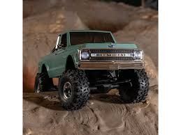 1/30 SCX30 Chevrolet K10 4X4 RTR Brushed Rock Crawler (Battery &amp; Charger Included), Green