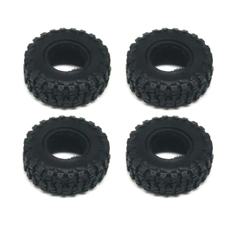 PHB7575 Powerhobby 0.7‘’ Tires with Foam (4) Axial SCX30