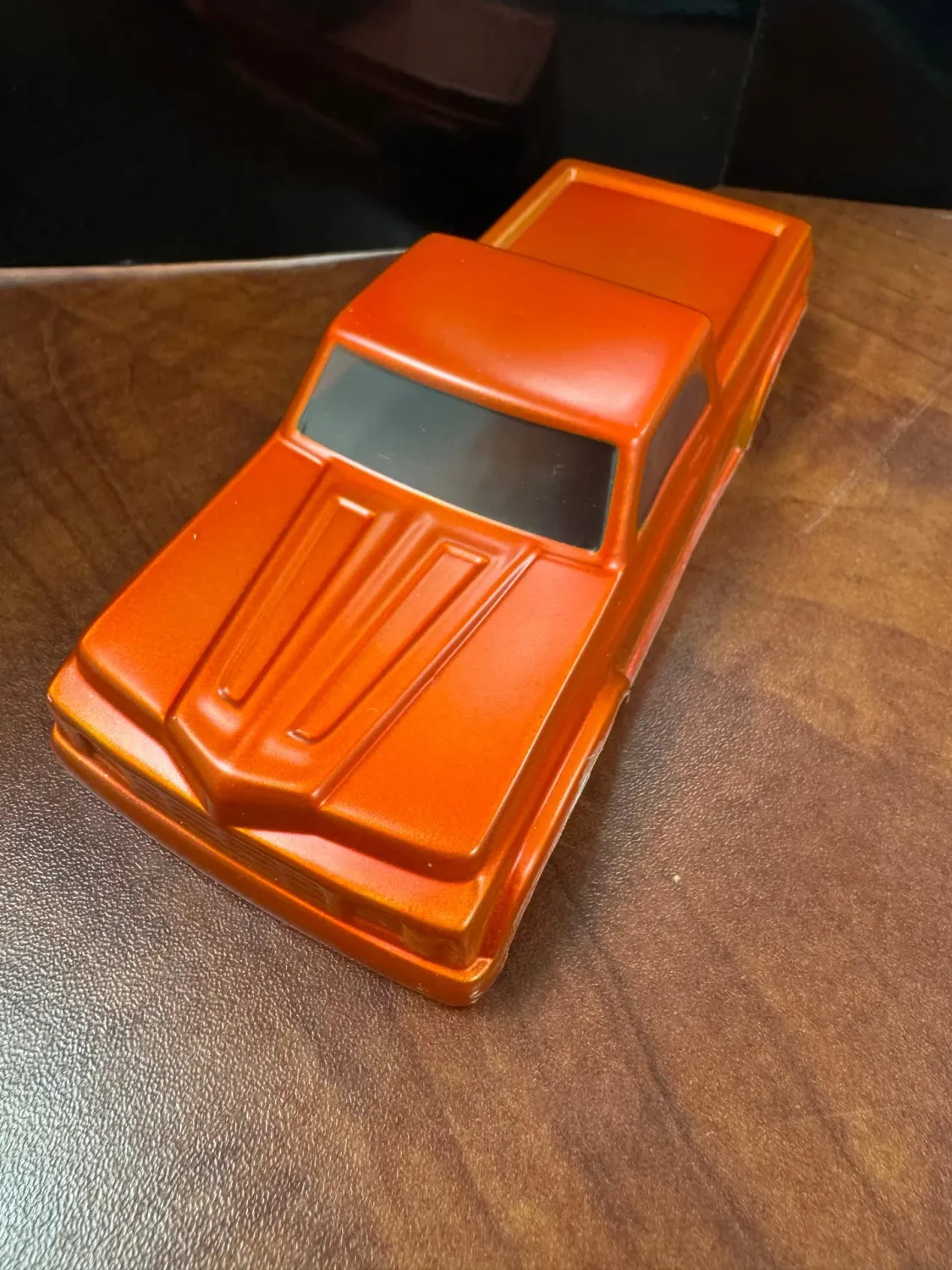 PHB7613B Axial SCX30 Painted Body Orange - Type B Fits : Jeep / Bronco