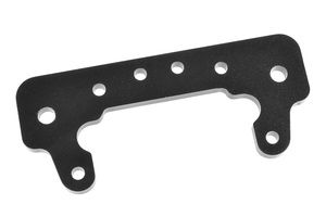 COR00180-991 Hinge Pin Plate, EB, Front, Aluminum 4mm, 1pc for Syncro 4 &amp; Kagama 4