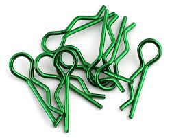 BDYBC-88GR Bittydesign 1/8 Body Clips (Green)