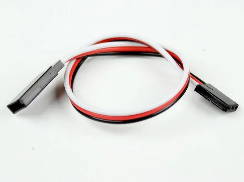 PHB7505 Powerhobby 8" Heavy Duty Servo Extension Wire Futaba Connector J 20AWG