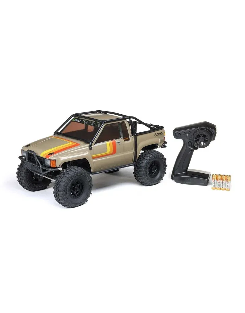 AXI-2062T1 1/10 SCX10 III 1987 Toyota SR5 4X4 RTR Brushed Rock Crawler, Tan