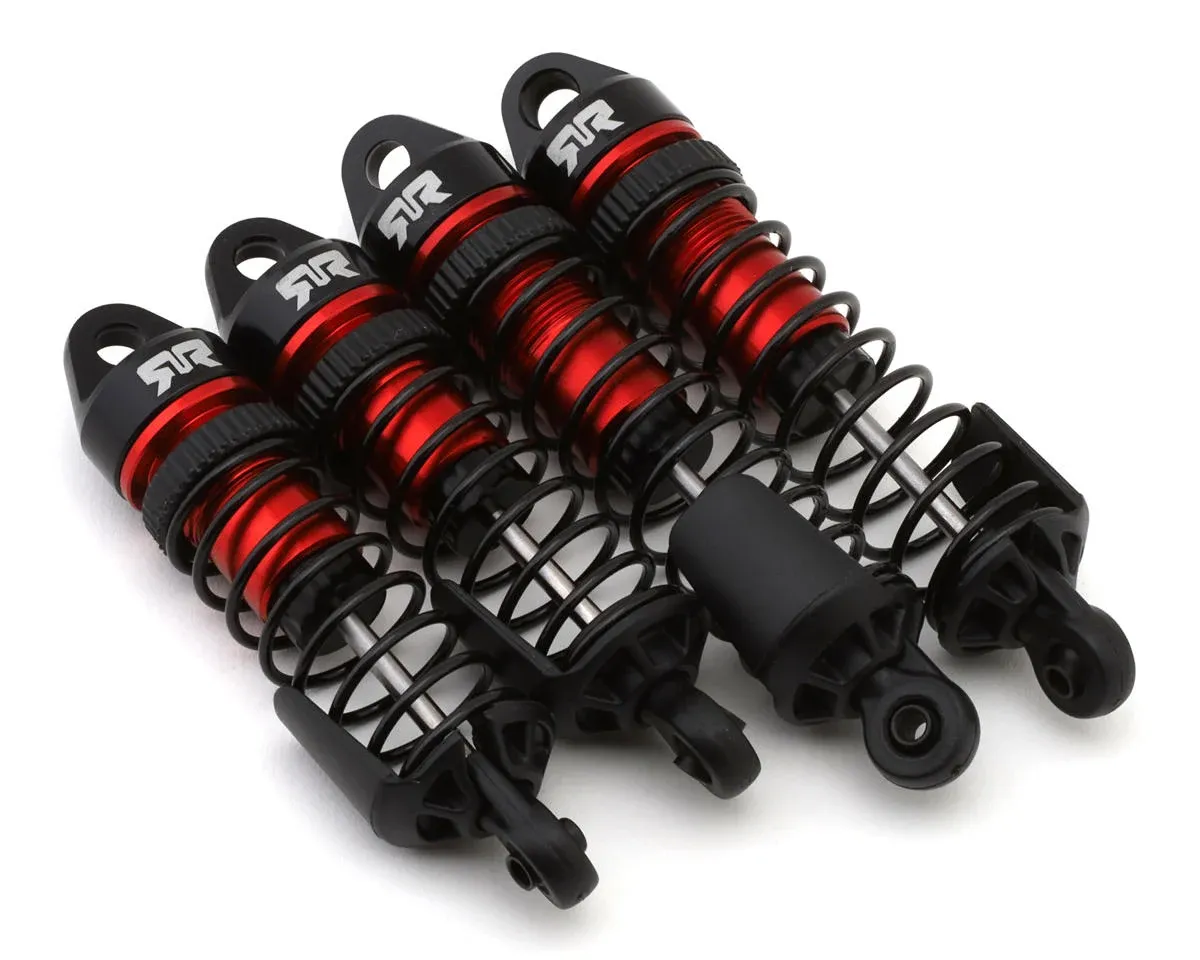 ARA-2670 Shock Set, F/R Assembled,700cst Oil (Red) (4Pcs) - Mini