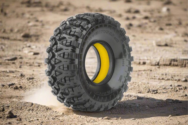 Powerhobby 1.9" 1/10 Crawler Adventurer Tires Ultra Soft Yellow (2)