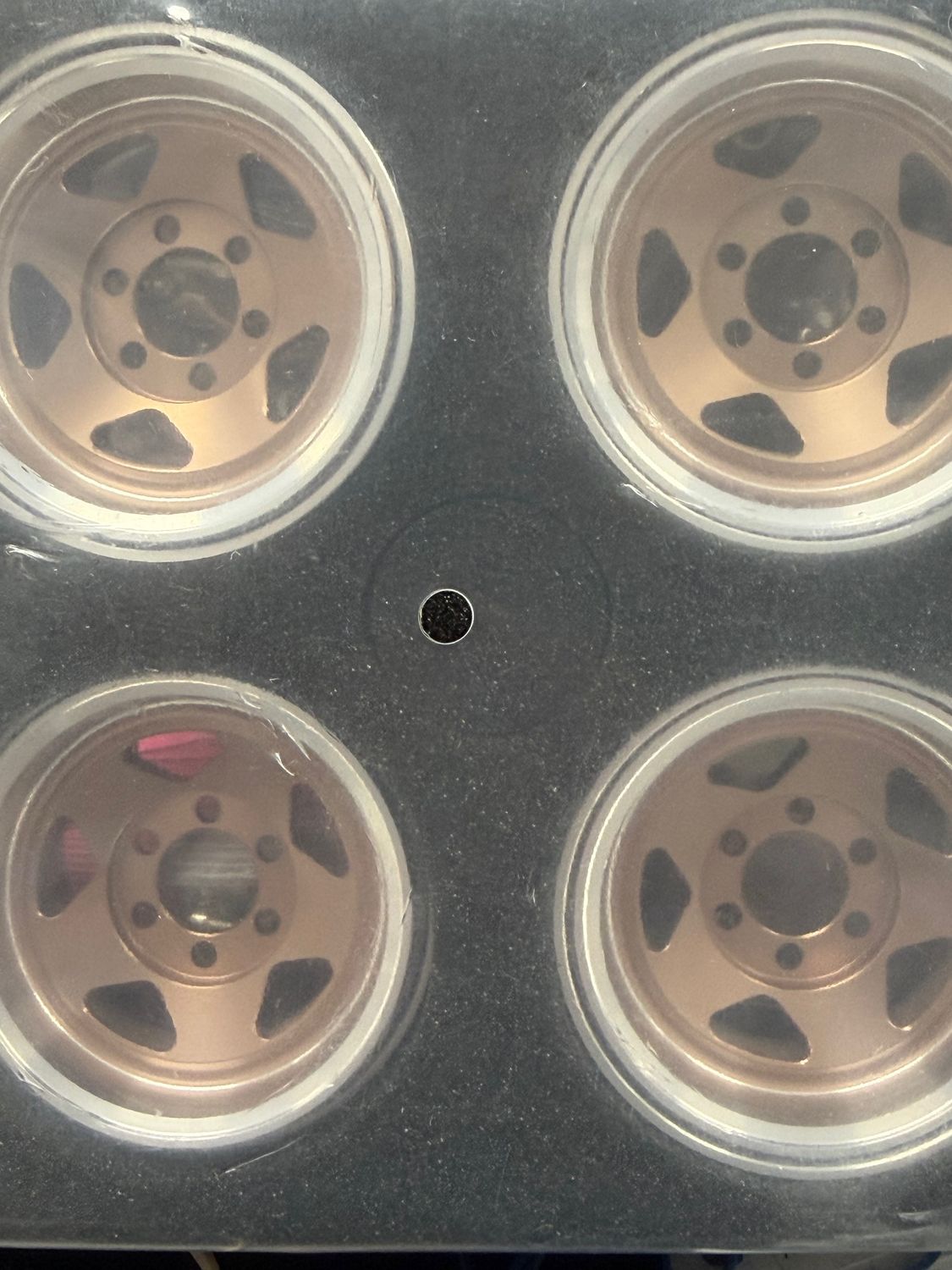 1.9" Aluminum Wheels Gold (4) 1/10 Rock Crawler