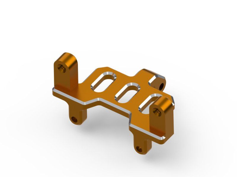 161156 HPI Racing Aluminum Steering Servo Mount (Orange), for Venture18