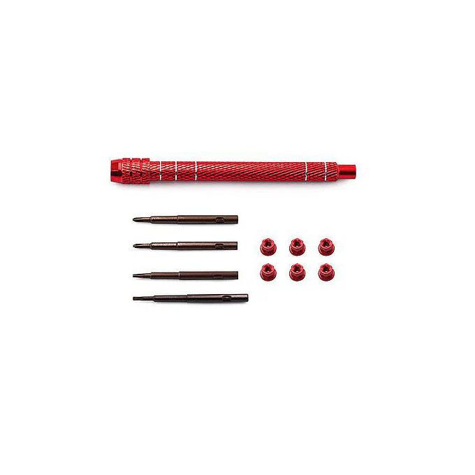 PHB7637A Powerhobby Axial SCX30 Multi-Functional Screwdriver Set Red