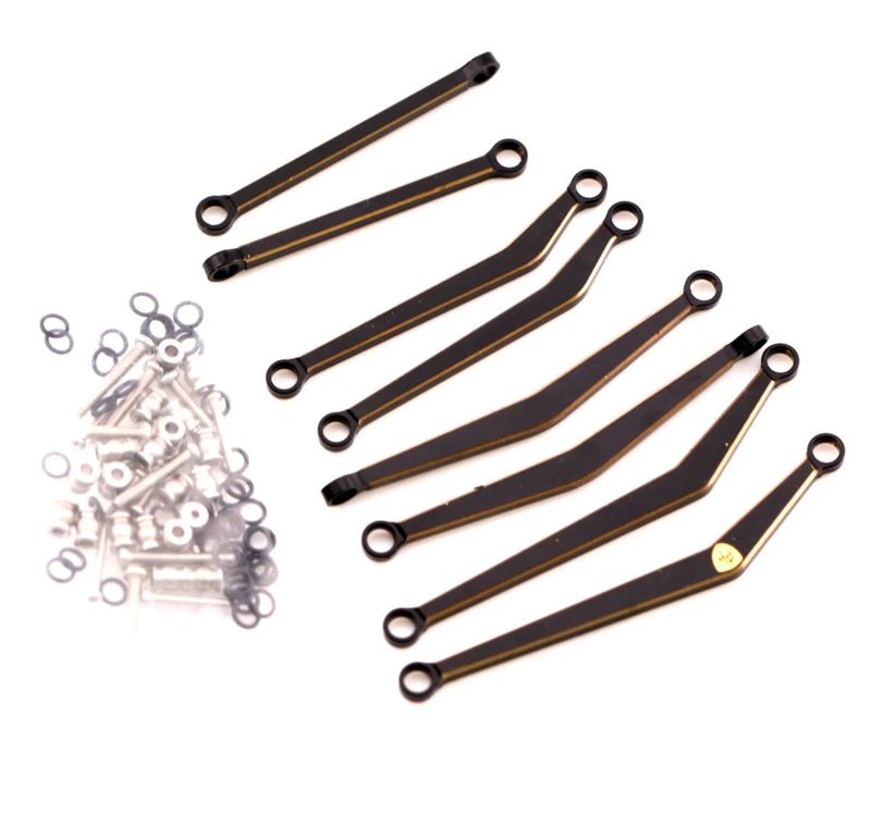 PHB7642 Powerhobby Axial SCX30 Brass High Clearance Chassis Links