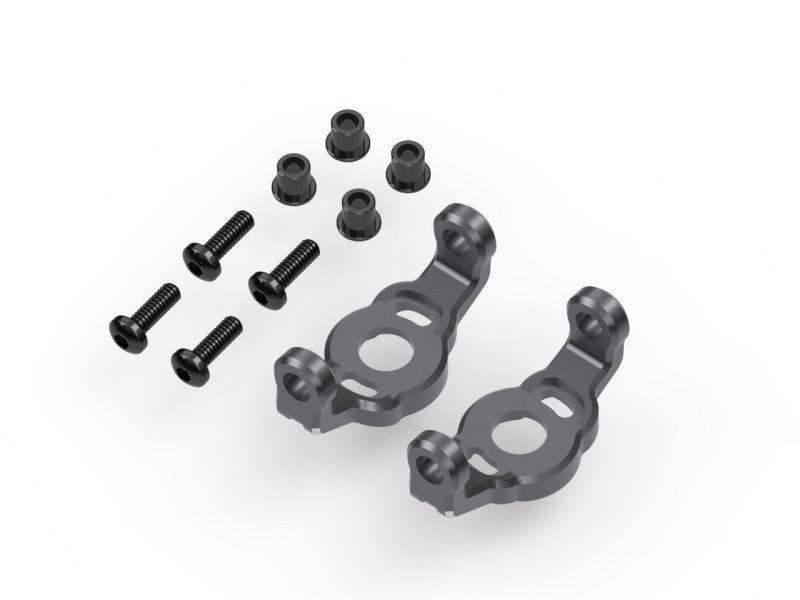 HPI161145 Aluminum C-Hub Set (Gunmetal), for Venture18