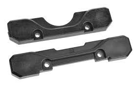 COR00180-979	Corally Suspension Arm Mount Covers, Rear, Composite, 1 Set, Spark