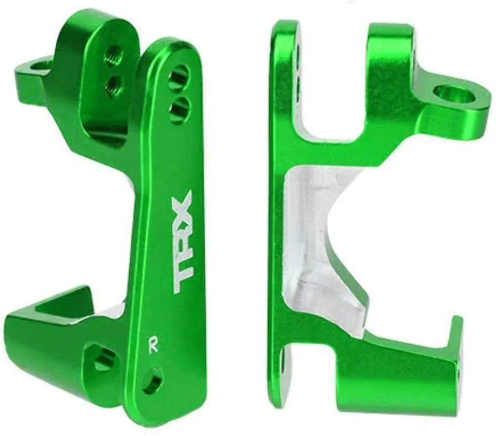 6832G Green Aluminum Caster Blocks (L&amp;R)