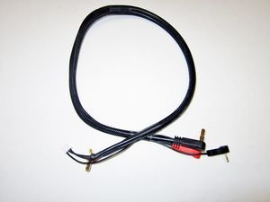 TQW2720 TQ Wire 2S Pro Charging Cable with 4mm + 5mm Bullets and Strain Reliefs