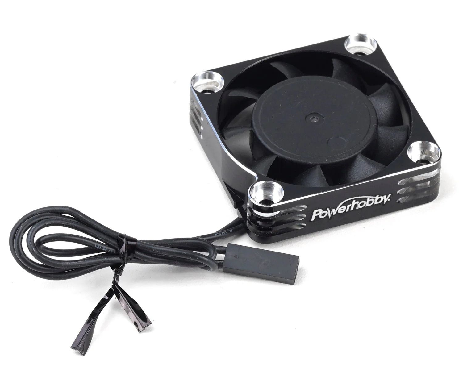 PHB7652Silver Powerhobby 40x40x10mm Tornado High Speed Aluminum RC Cooling Fan 40mm Silver 18000RPM