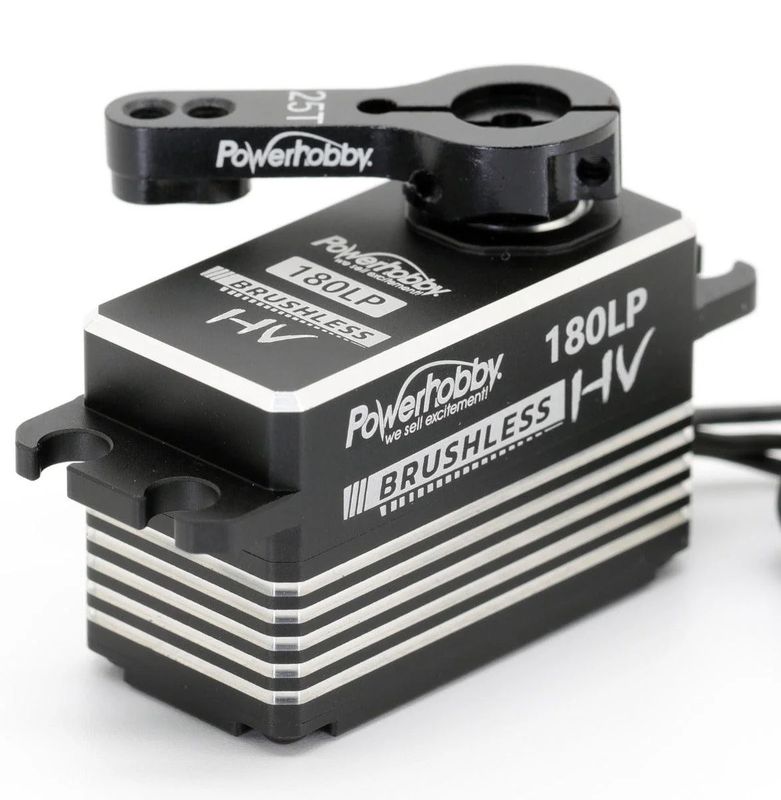 PH180LP Powerhobby 180LP Low Profile High Speed Brushless Digital High Voltage Servo