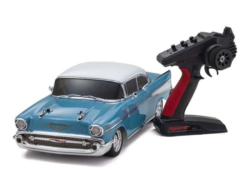 KYO34433T1C 1/10 EP 4WD Fazer Mk2 FZ02L Readyset 1957 Chevy Bel Air Coupe, Tropical Turquoise