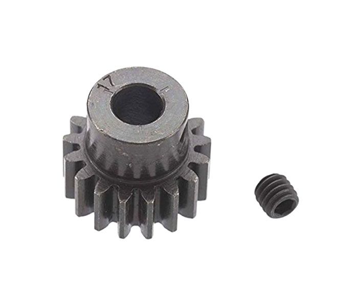 RRP8617 Robinson Racing Extra Hard 17 Tooth Blackened Steel 32P Pinion Gear for 5mm Shaft