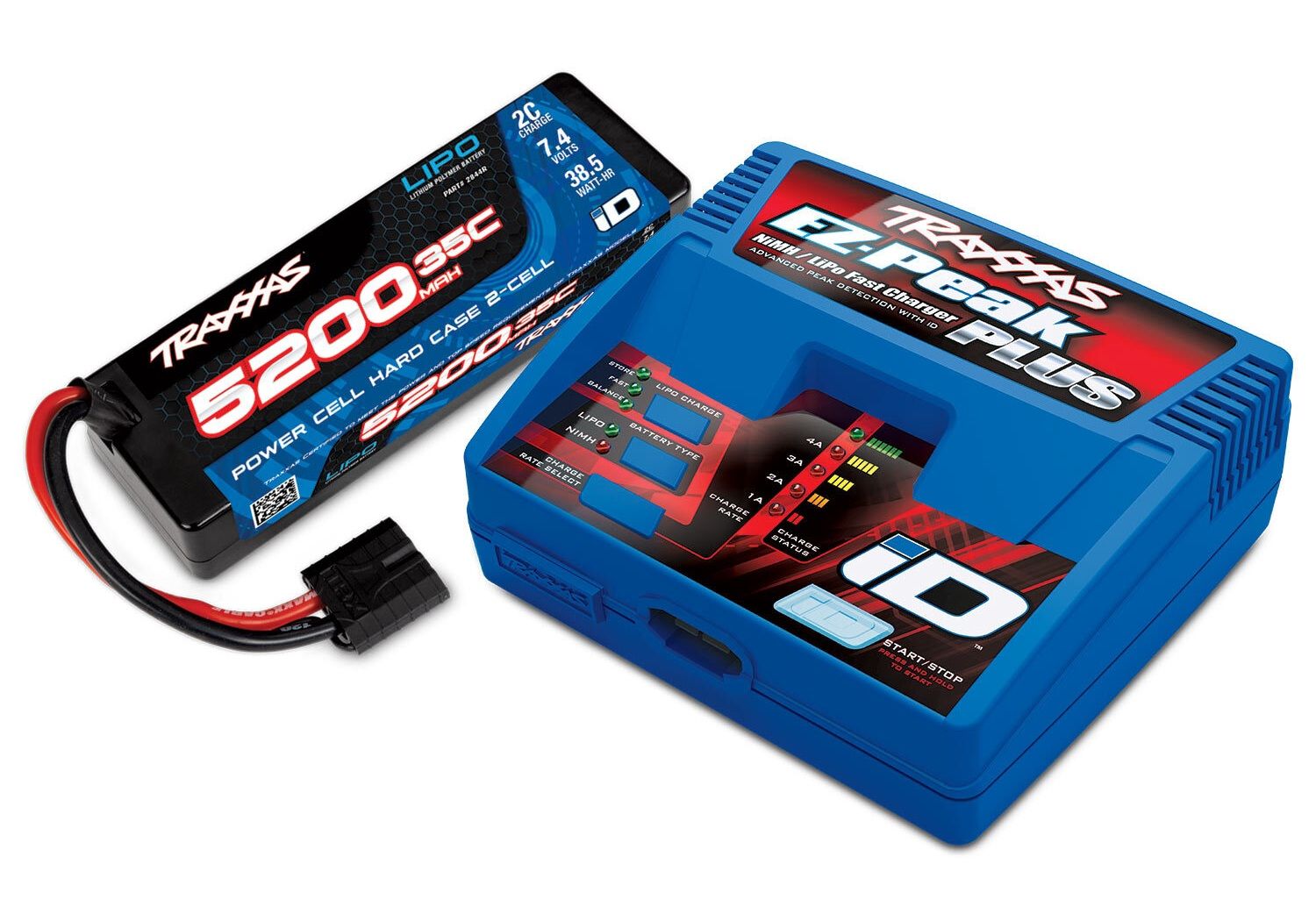 2970-2SR 2s LiPo Hard Case Completer w/ EZ-Peak Charger