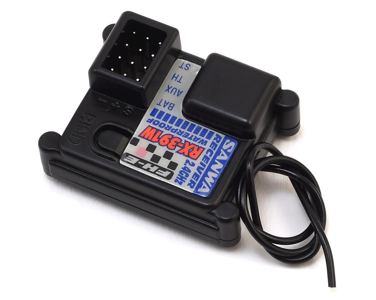 RX-391W Sanwa/Airtronics RX-391W 2.4Ghz FH-E 3-Channel Receiver (MX-6)