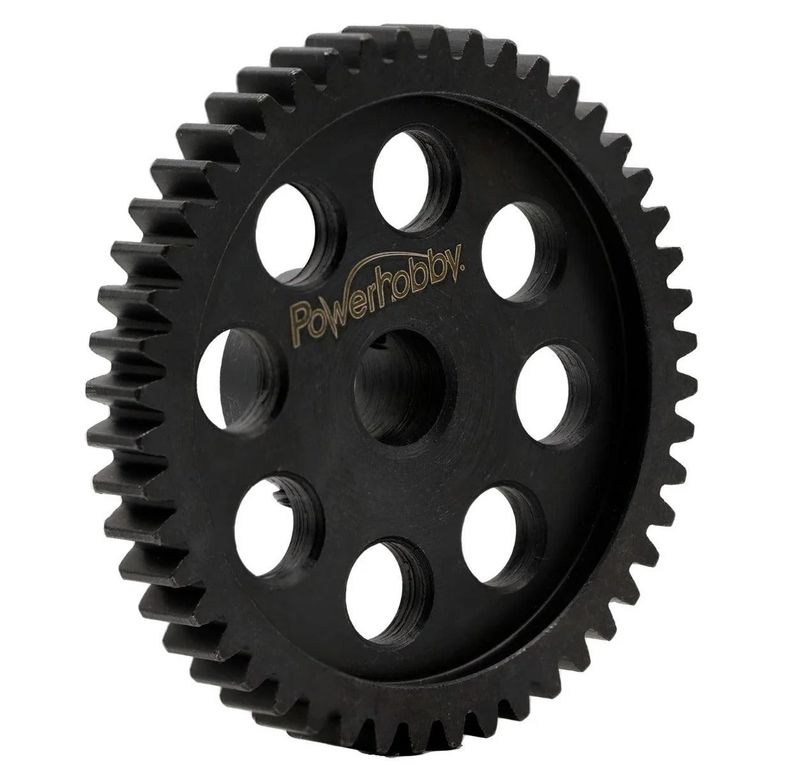 PH46TM8 Powerhobby Hardened Steel 46T Mod1 8mm Pinion Gear MOD 1 Speed Run / Drag Racing