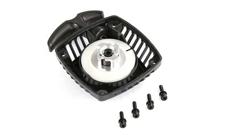 6706022 Rovan Easy Pull Start Replacement Starter with plastic spool and Aluminum Pawl (silver