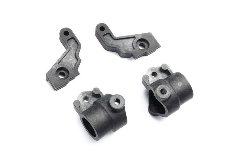 51638 Tamiya TT-02 SRX/TRF420 Steering Spindles (C Parts) (2)