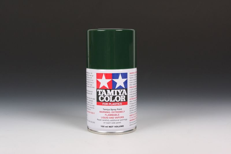 Tamiya Lacquer Spray Paint, TS-9 British Green - 100ml Spray Can