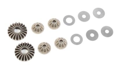 COR00180-179	Corally Planetary Differential Gears, Steel, 1 Set for Dementor, Kronos, Python, Shogun, Kagama