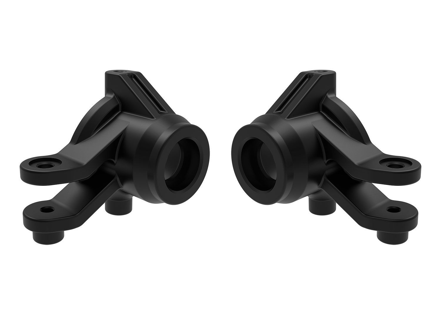 10736-BLK Black Steering Blocks (L&amp;R)