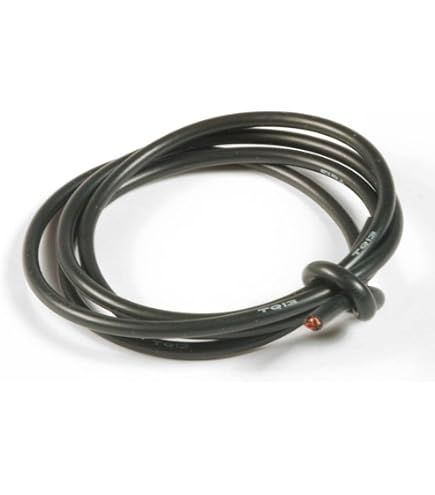 TQ Wire Silicone Wire (Black) (3') (14AWG)