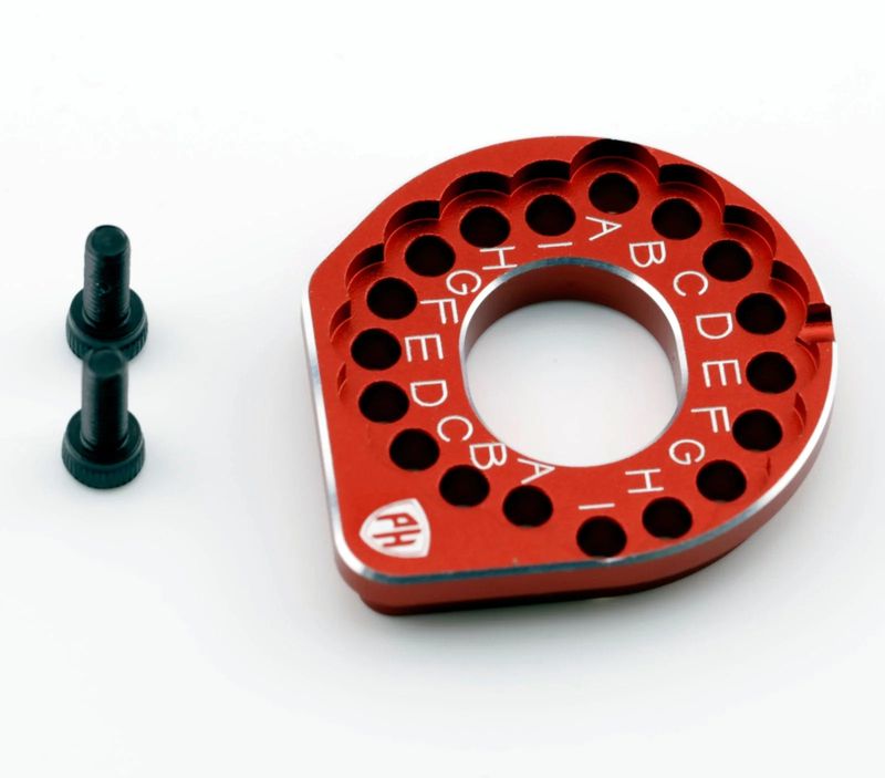 Powerhobby Aluminum Motor Mount Red Kyosho Fazer Mk2