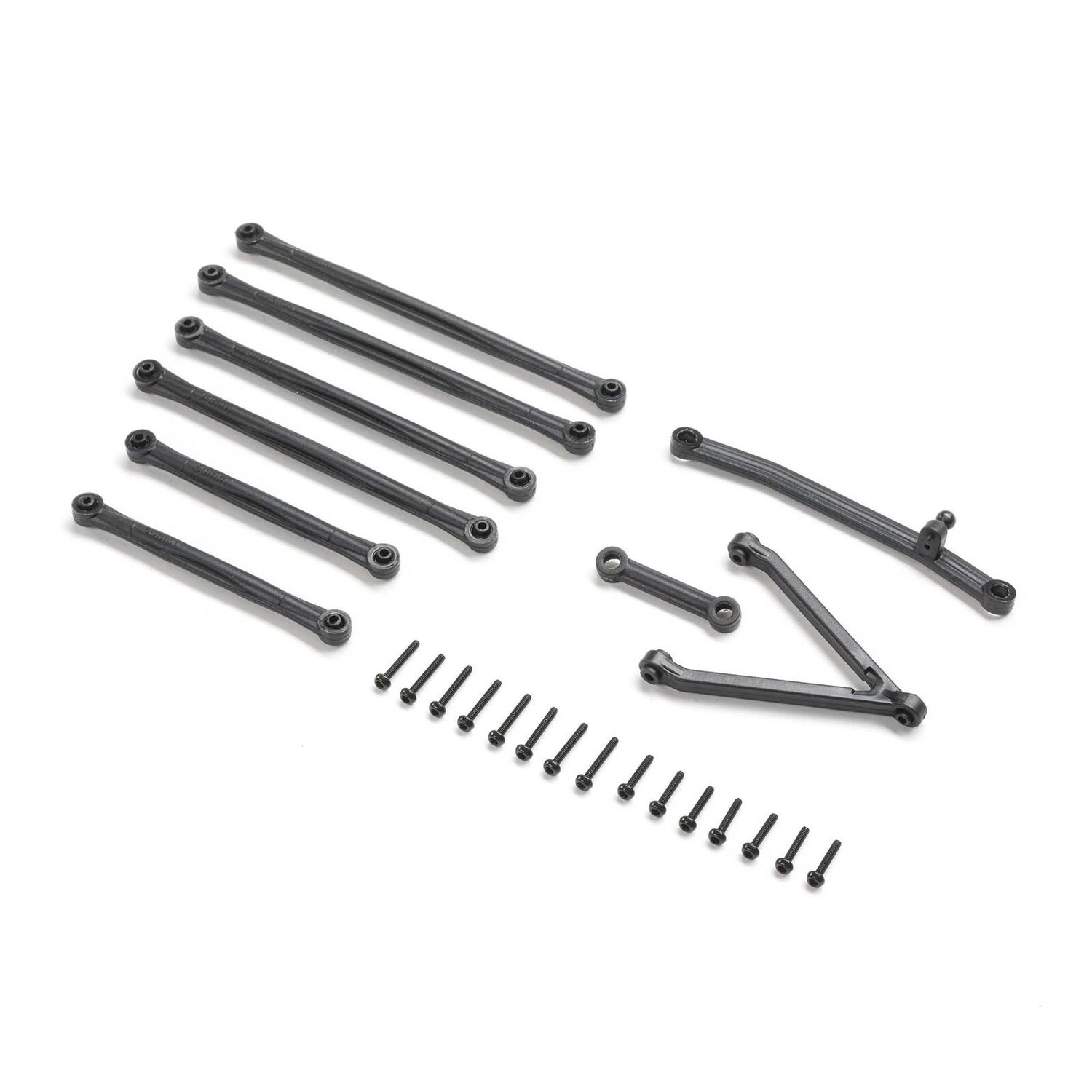 AXI204001 Suspension Links, Xlong Wheel Base 153.7mm: SCX24