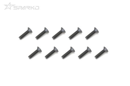 Sparko F8 Flat Screw M4x16mm (10pcs)
