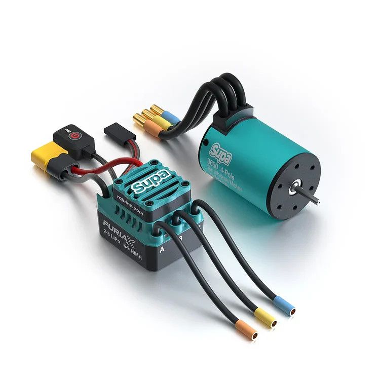 SK-300080-03 SKYRC FuriaX Supa Combo 60A ESC and 3650 3600KV Brushless Motor 1/10
