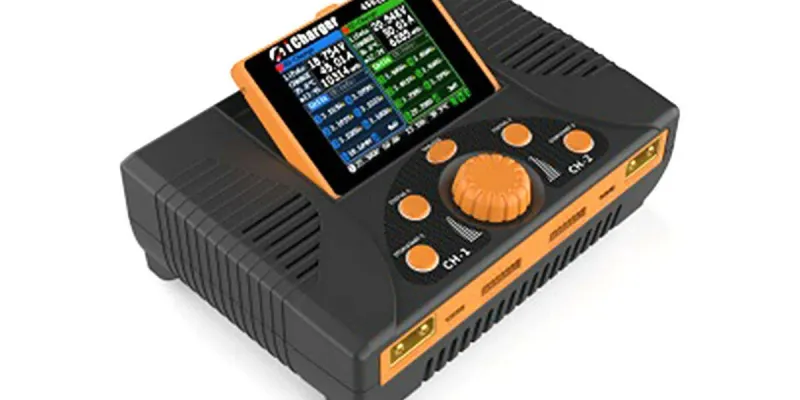 Junsi iCharger 456DUO Lilo/LiPo/Life/NiMH/NiCD DC Battery Charger (6S/70A/2200W)