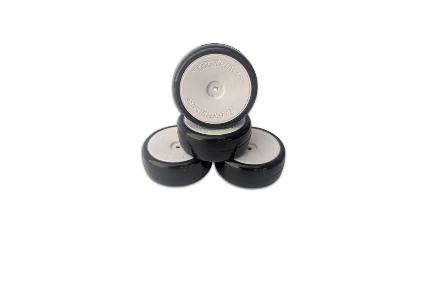 TPRTPG3404SUV2H Team Powers Onroad Touring Car Dish Wheels &amp; Tires 34SUV2