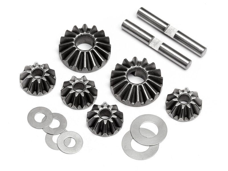 HPI106717  Gear Differential Bevel Gear Set (10T/16T), Savage XS