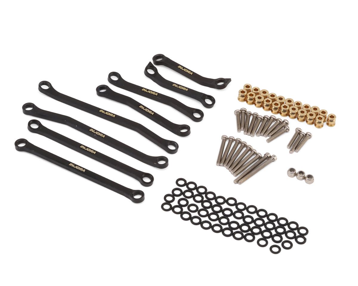ASC18-32 Injora Redcat Ascent-18 Apex Black Brass High Clearance Link Set (Black) (36g)