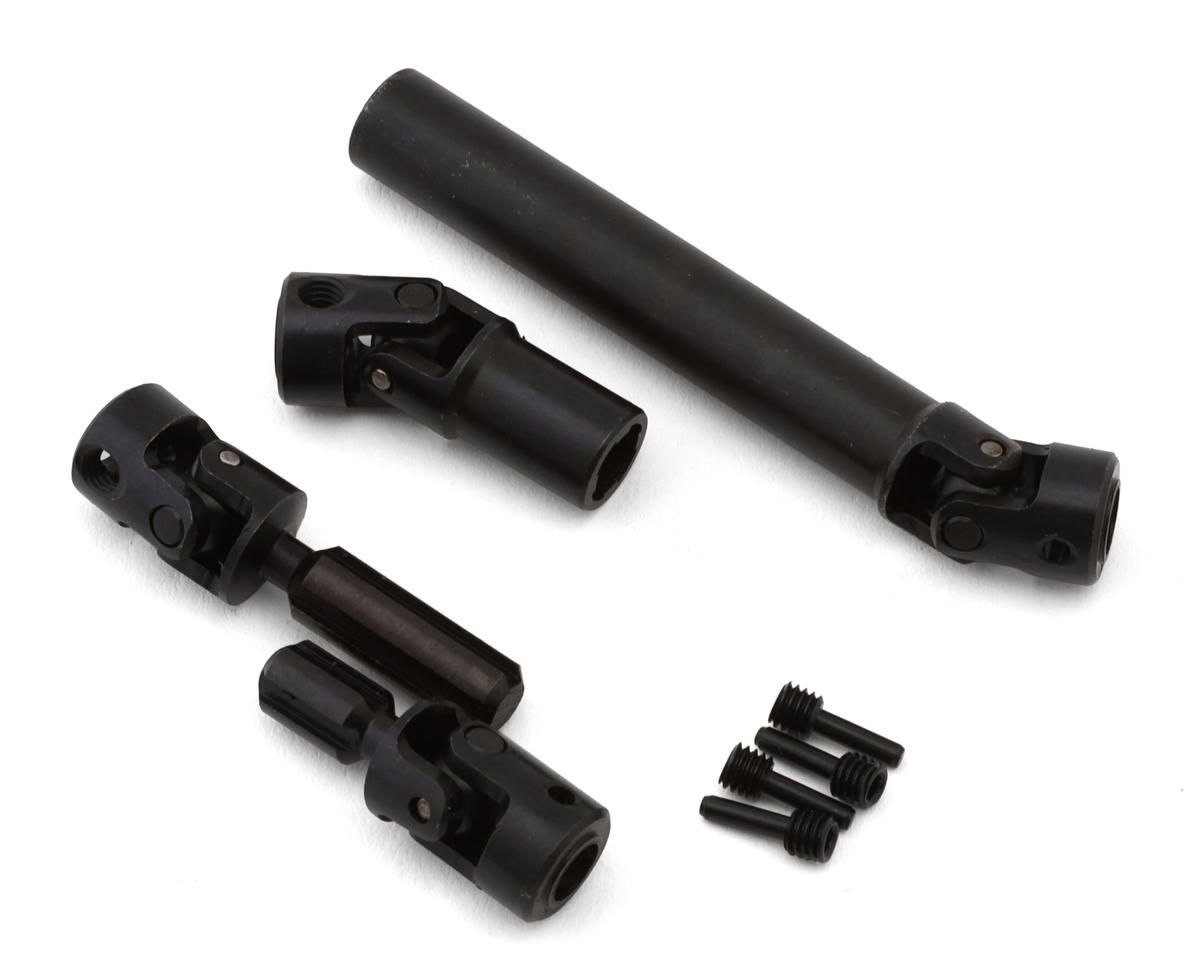 RER42159 Redcat Ascent-18 Apex Steel Center Universal Driveshafts Set (Front/Rear)